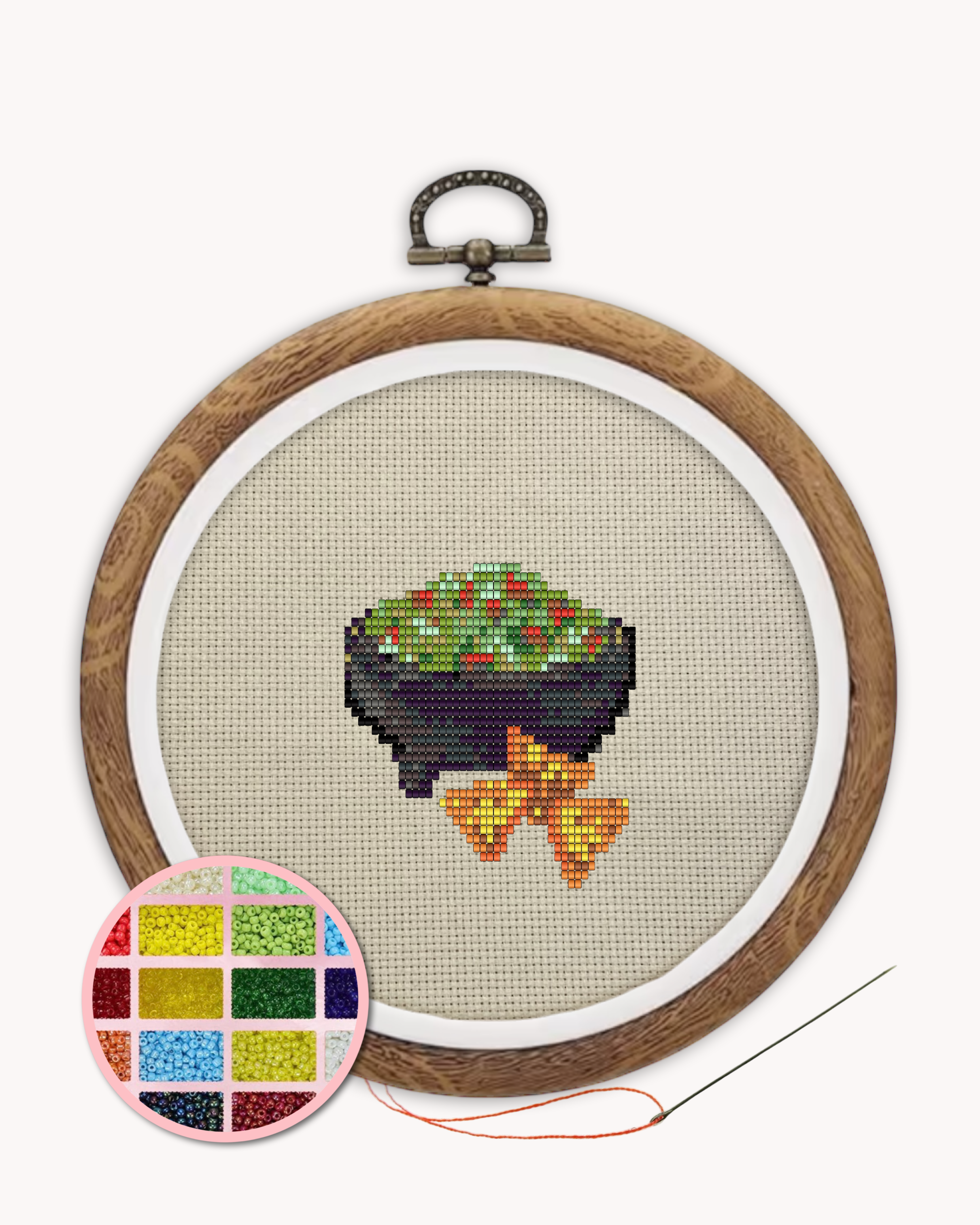 Guacamole Beaded Art Kit ( S 3 inch )