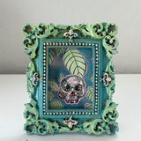 Forest Skull ( Mini Original Painting )