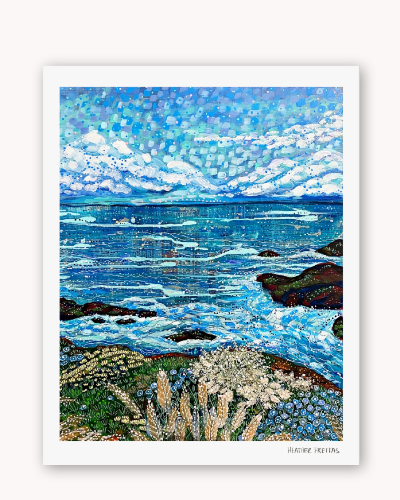 California Currents Fine Art Print