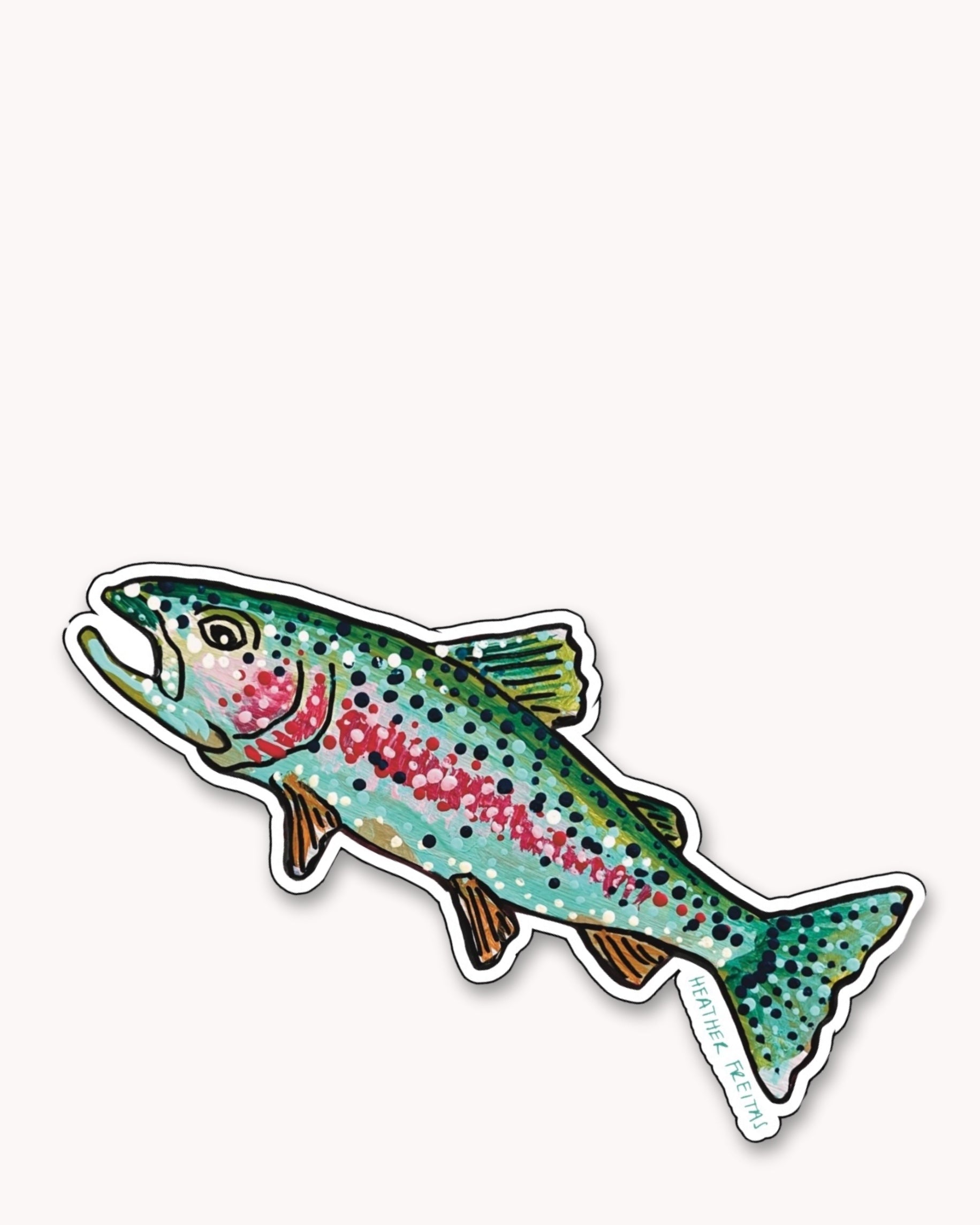 Rainbow Trout Sticker