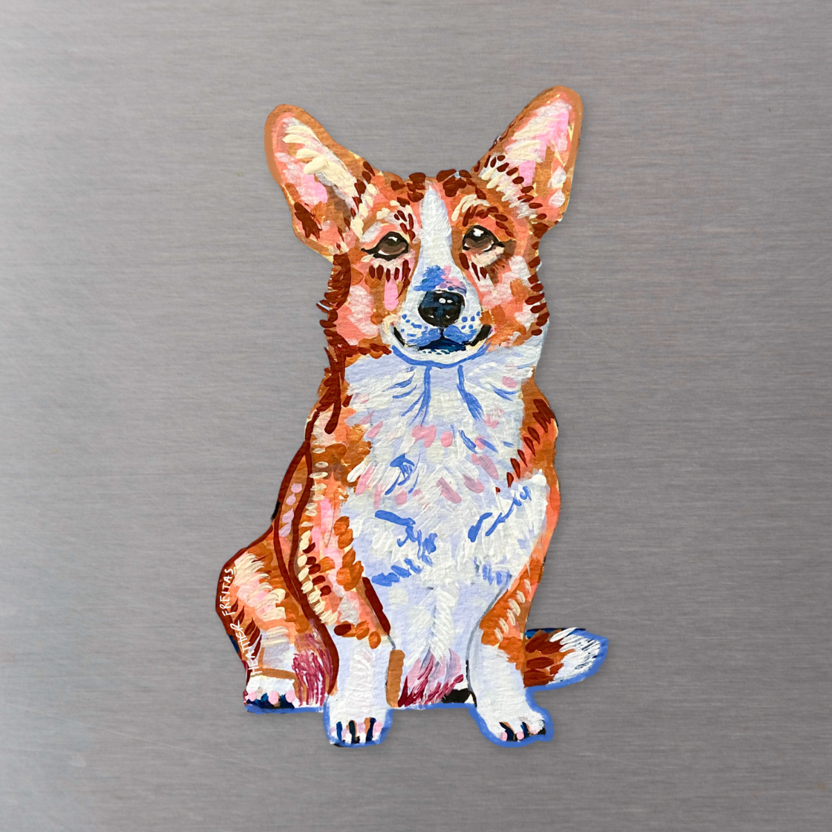 Corgi Magnet ( Die-Cut )