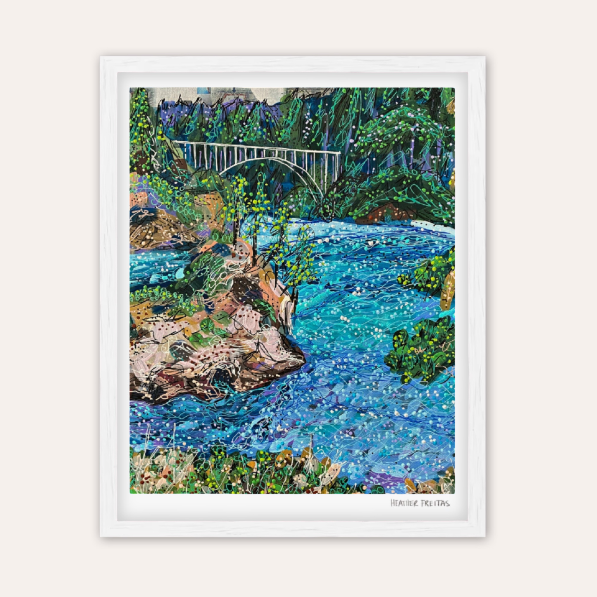 The Lagoon Fine Art Print