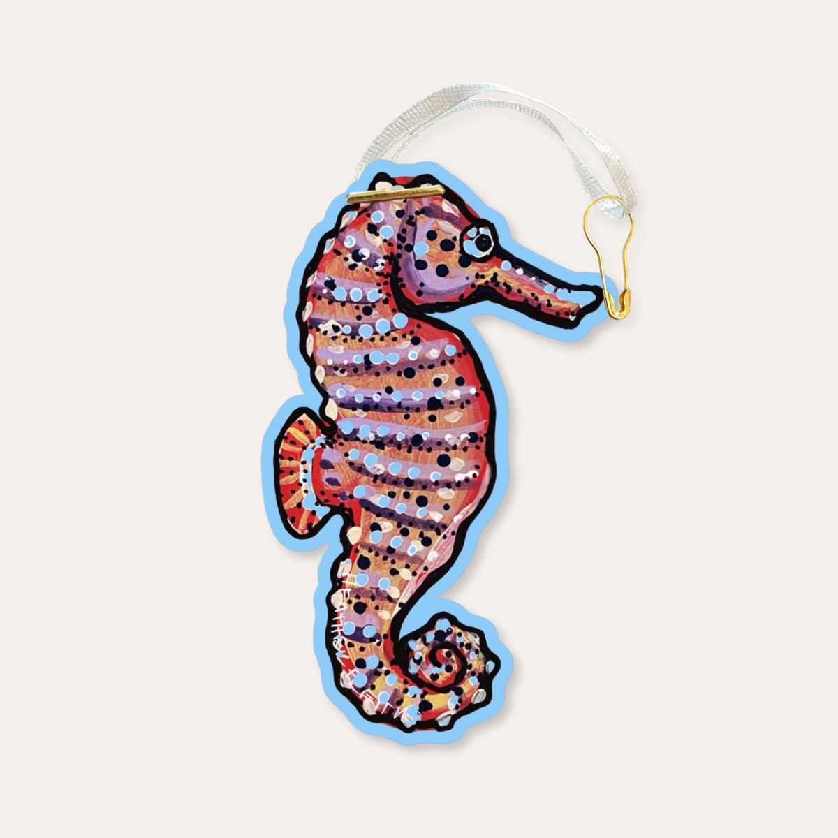 Seahorse Gift Tag