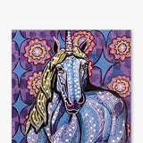 Purple Party Unicorn ( Original Painting )