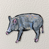 Javelina Magnet ( Die-Cut )