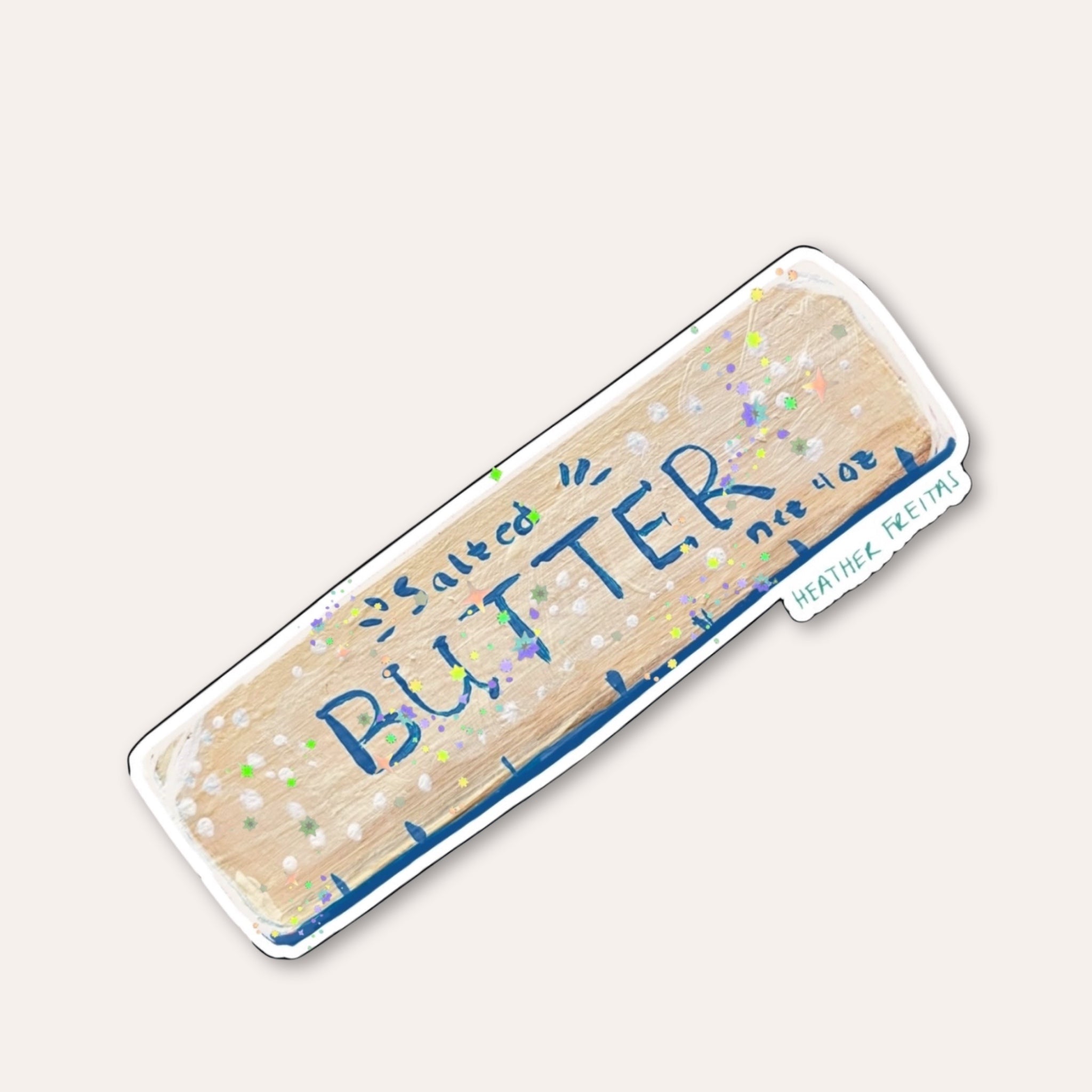 Butter Sticker