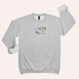 Swan Unisex Crew Neck Sweatshirt