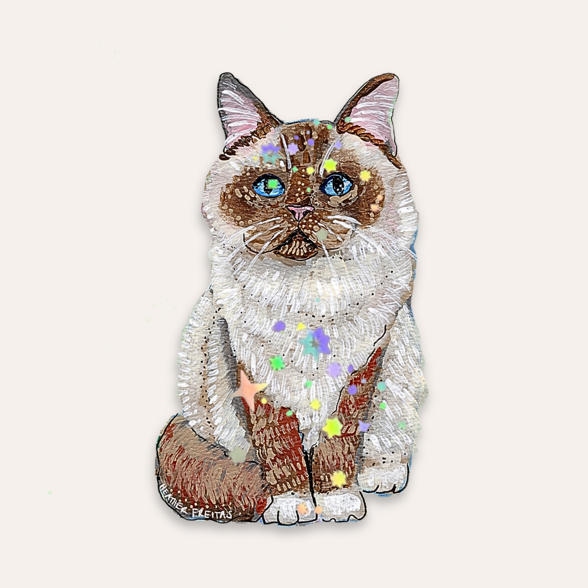 Ragdoll Cat Sticker