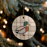 Mallard Ceramic Ornament