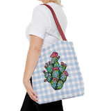 Prickly Pear Cactus Tote Bag