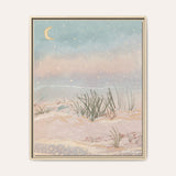 Salt Framed Fine Art Canvas Print