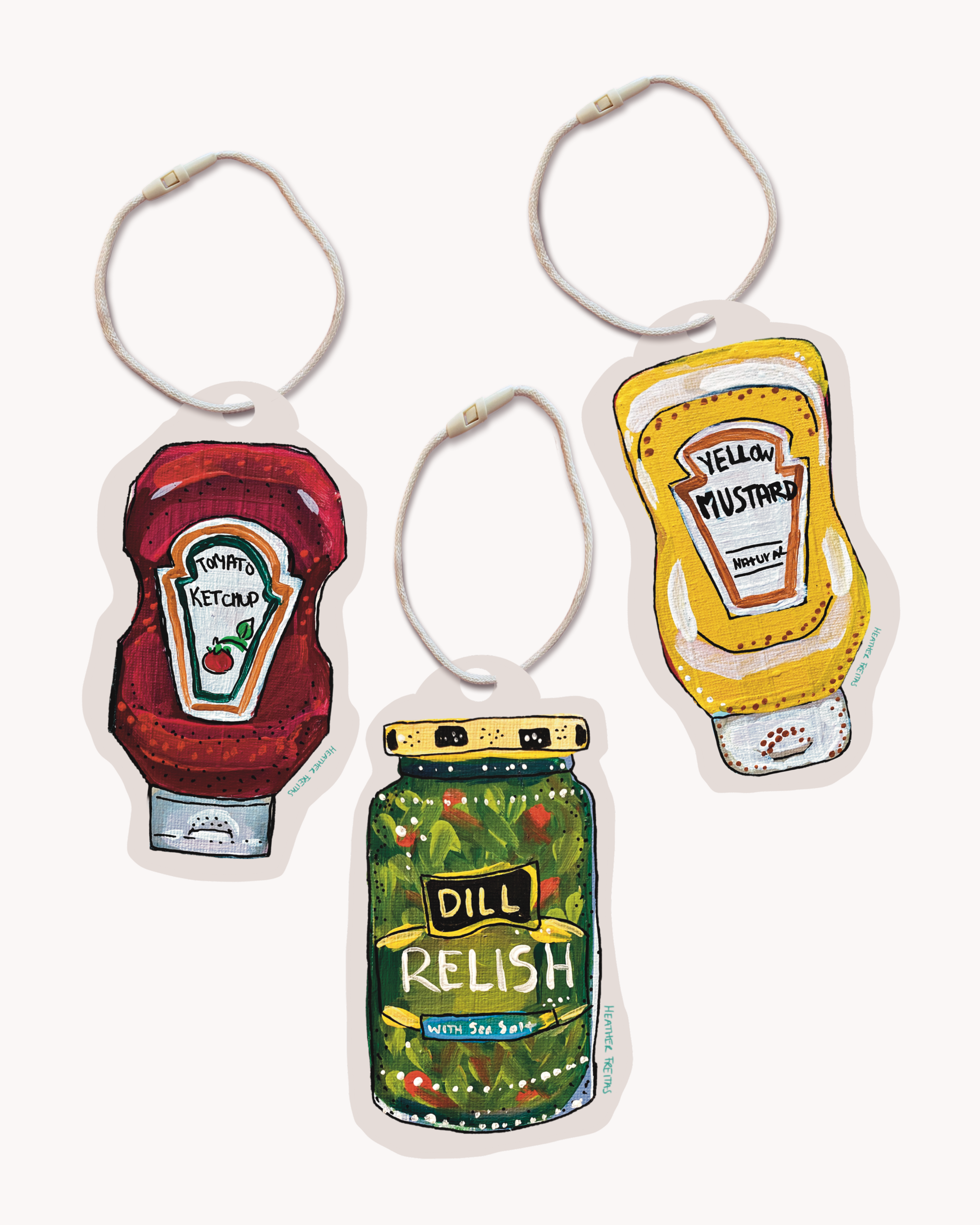 Condiments Gift Tags ( 12 pack )