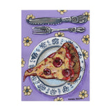 Porcelain Pizza Print
