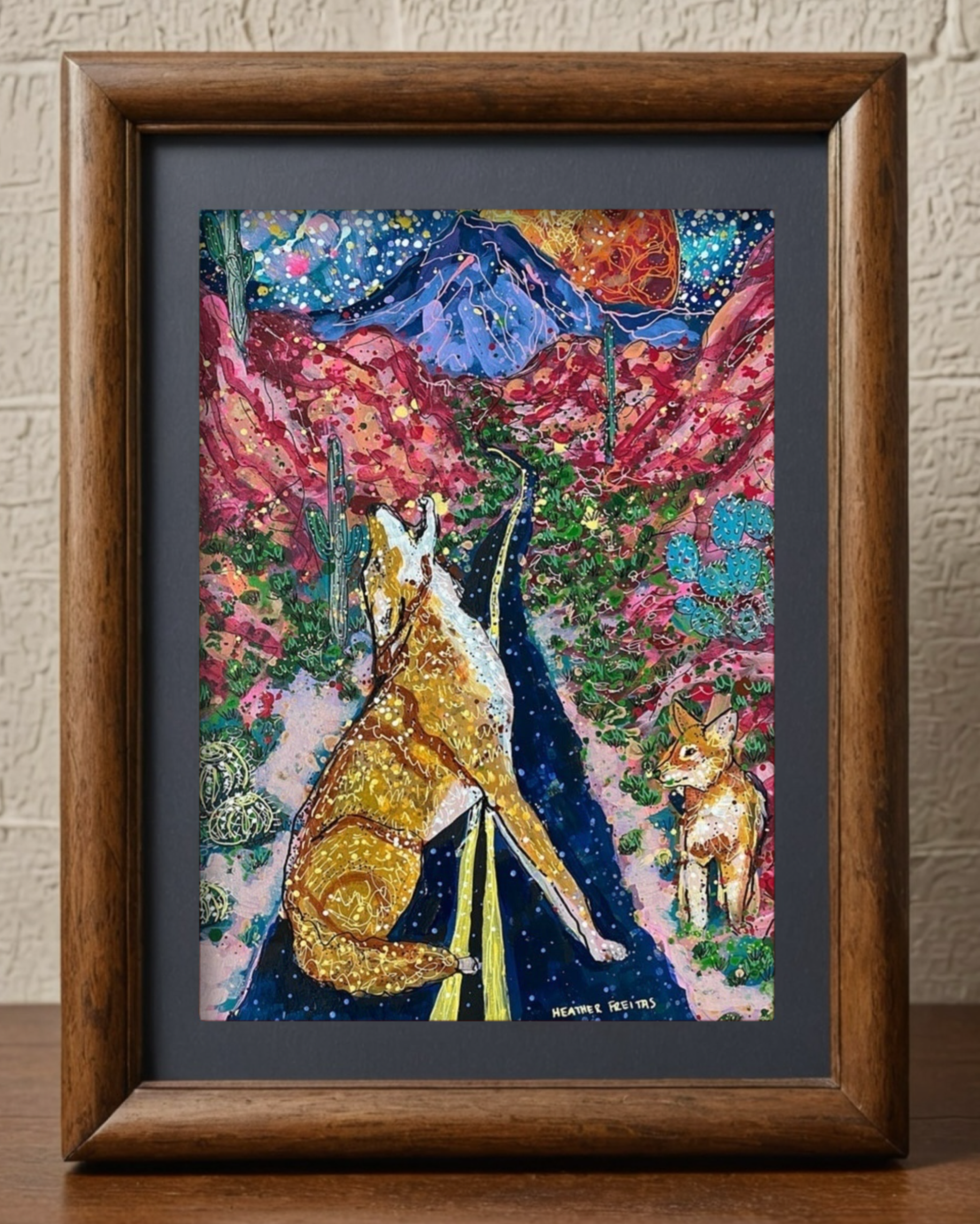 Desert Moon - Limited Edition Print