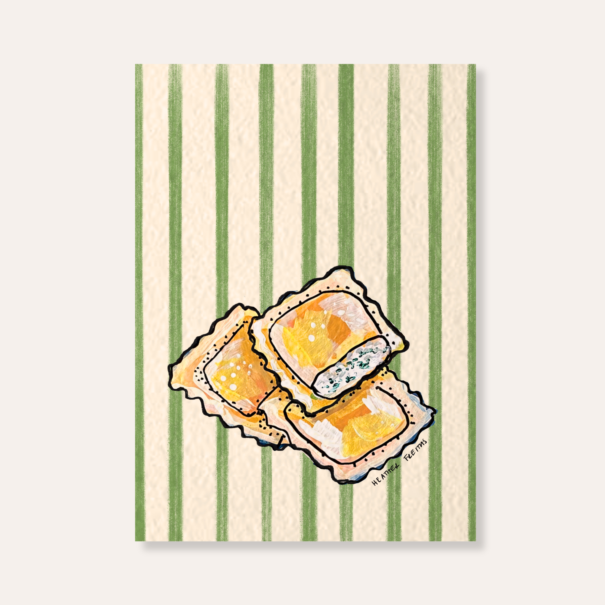 Ravioli Mini Fine Art Print