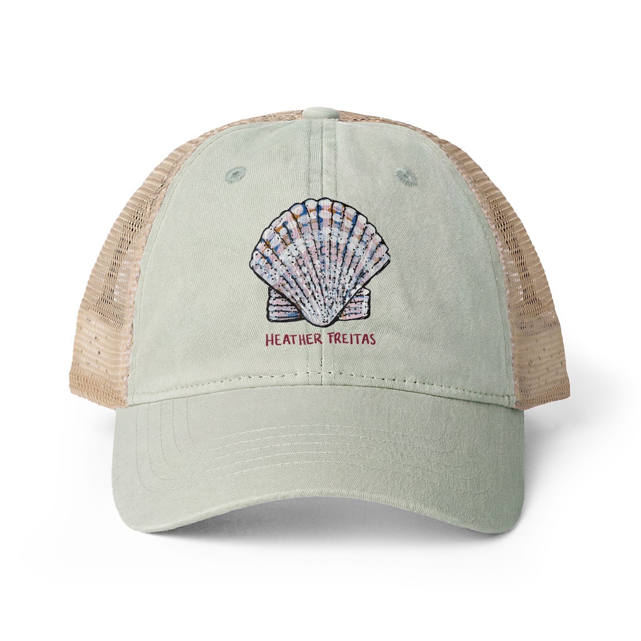 Shell Women's Washed Mesh-Back Cap
