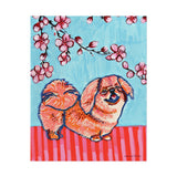 Pekingese Dog Art Print