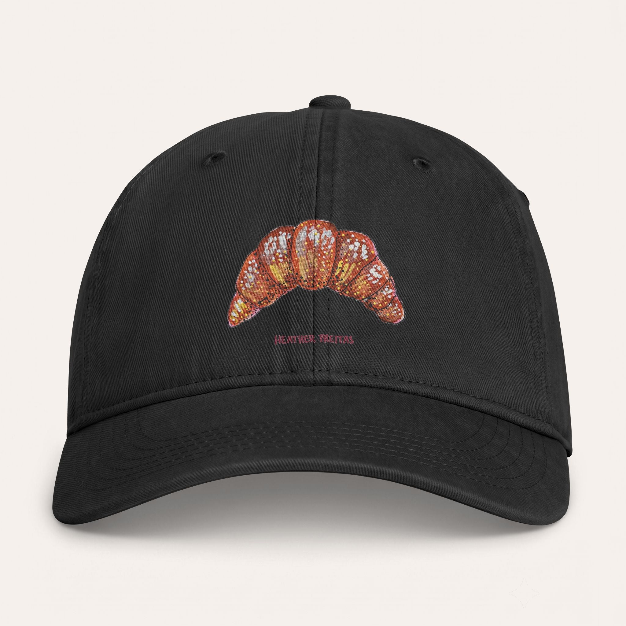 Croissant Washed Cotton Cap