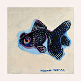 Black Moor Goldfish Mini Art Print