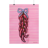 Dried Chilis Art Print