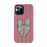 Silver Ribbon Tough Phone Cases