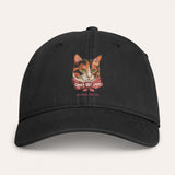 Crazy Cat Lady Washed Cotton Cap