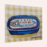 Anchovies Mini Art Print