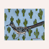 Roadrunner Fine Art Paper Print