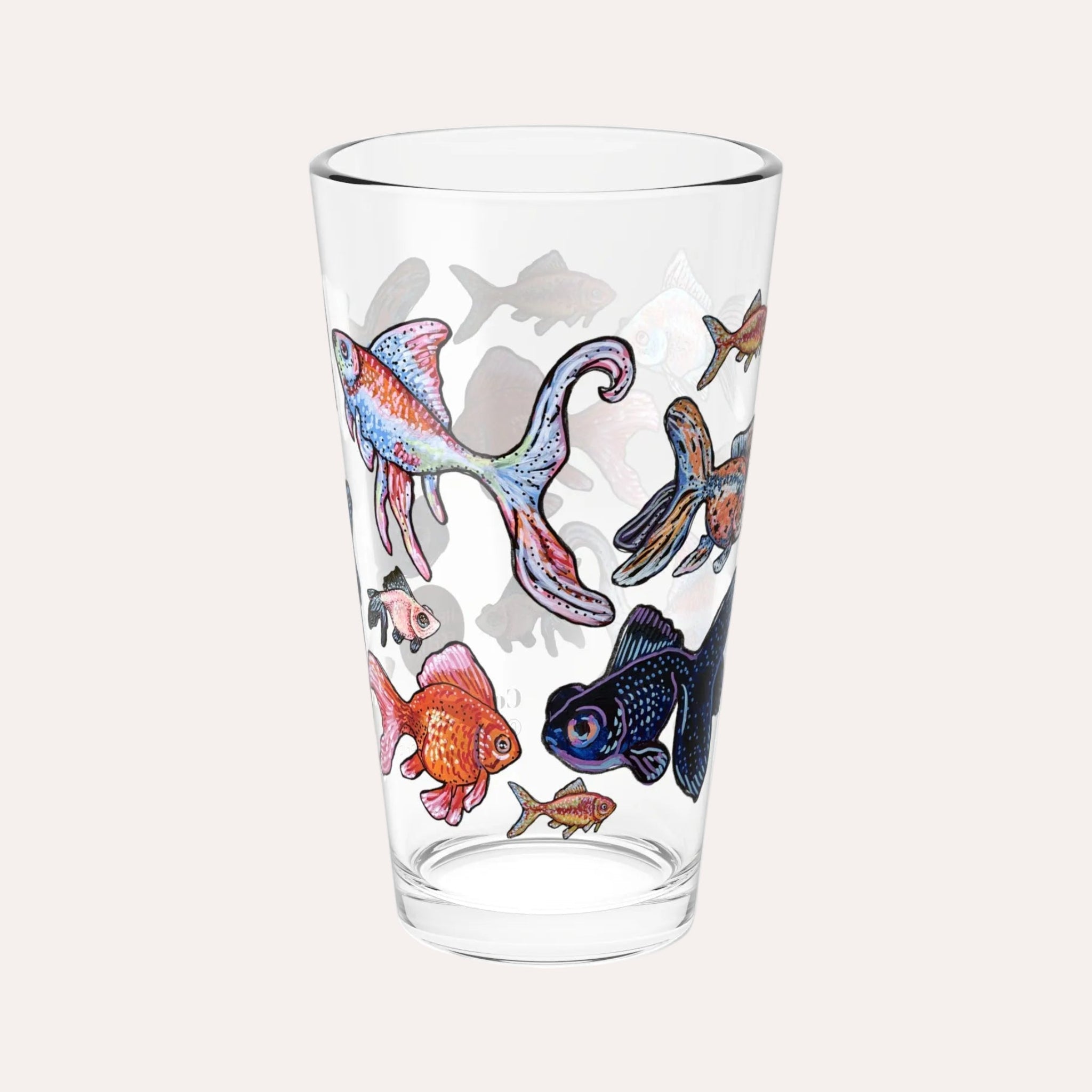 Goldfish 16oz Collectors Glass