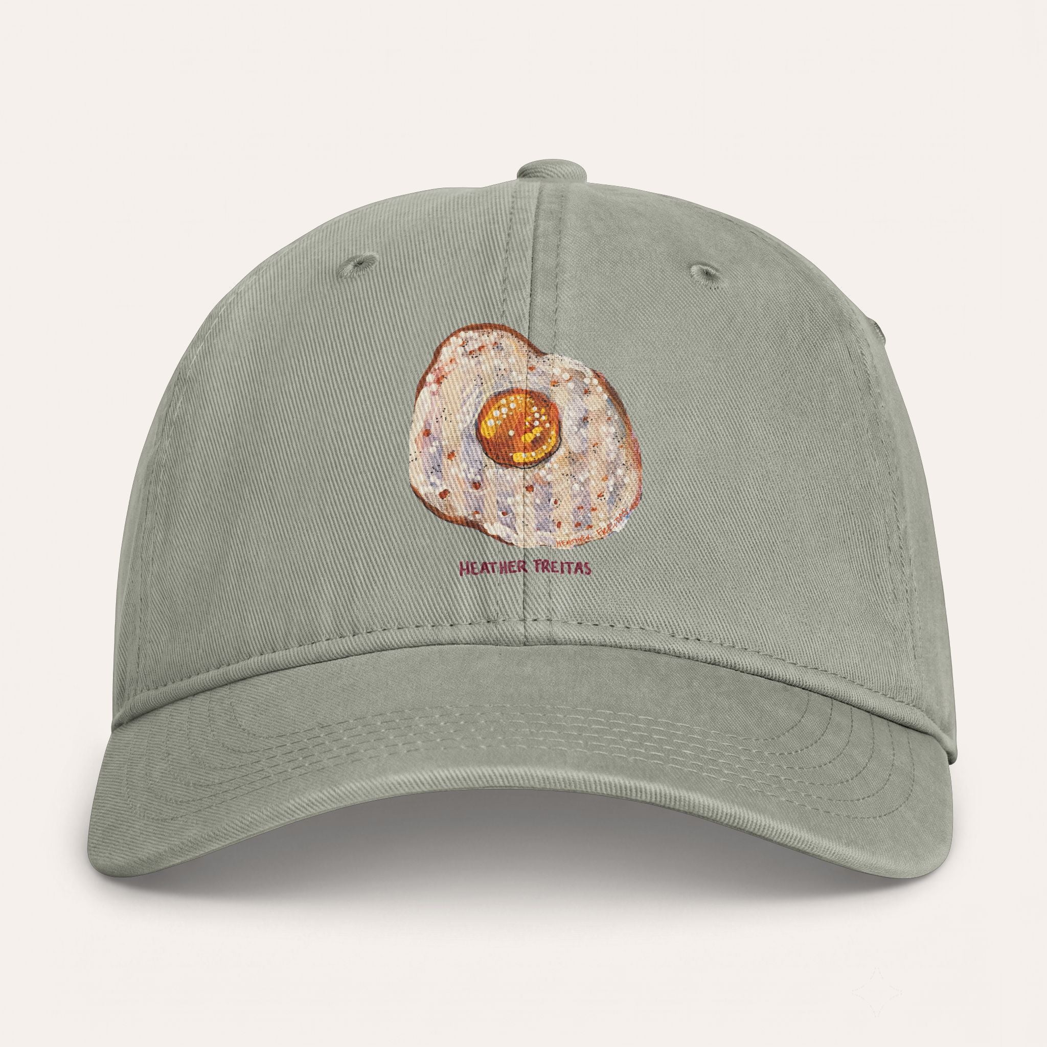 Egg Washed Cotton Cap