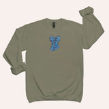 Blue Ribbon Unisex Crew Neck Sweatshirt