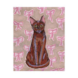 Havana Brown Cat Art Print