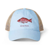Red Snapper Women's Washed Mesh-Back Cap