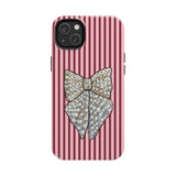 Silver Ribbon Tough Phone Cases