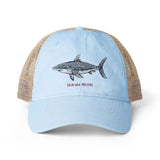 Great White Shark Women's Washed Mesh-Back Cap