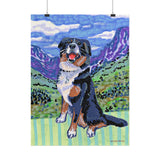 Bernese Mountain Dog Art Print