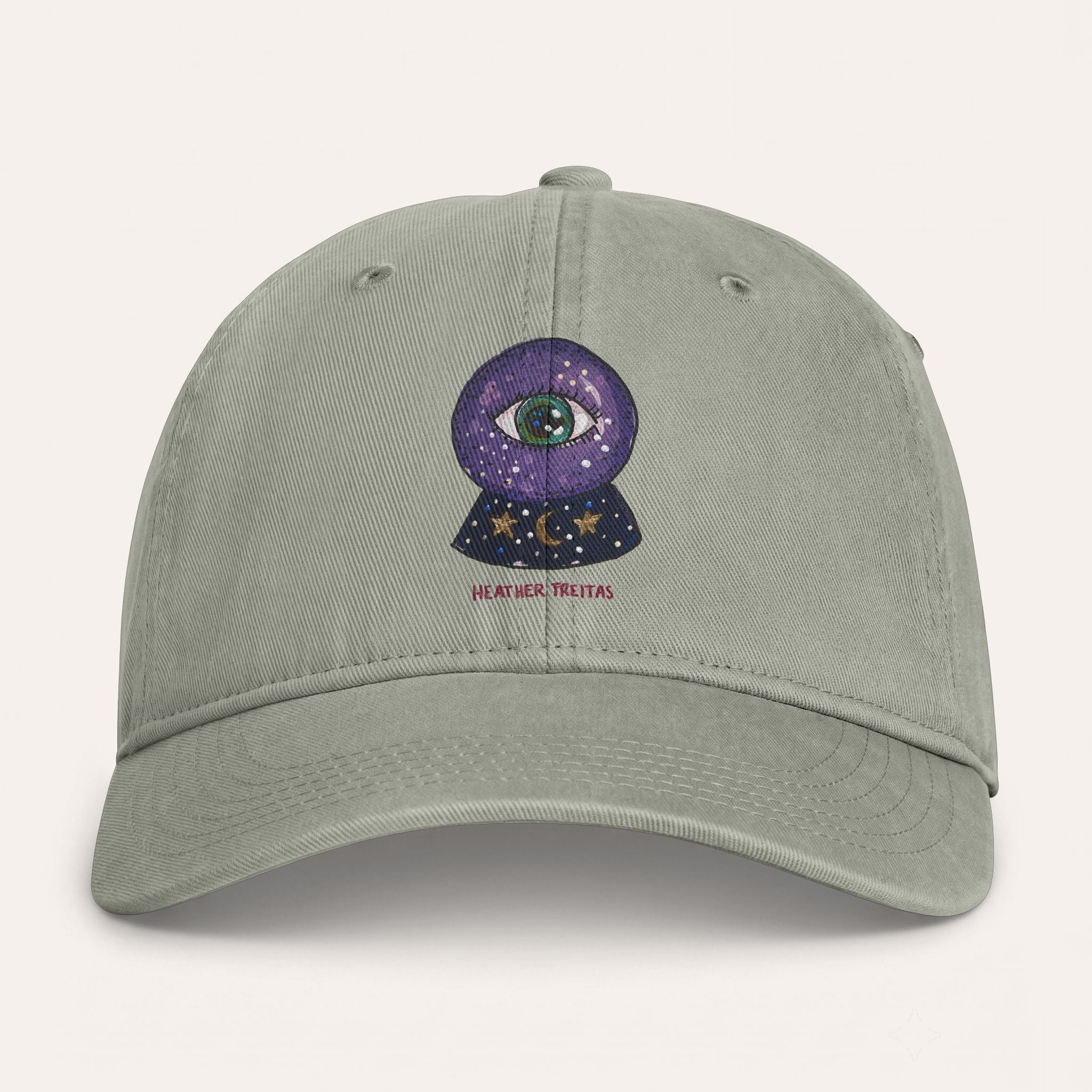 Crystal Ball Washed Cotton Cap