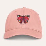 Peacock Butterfly Washed Cotton Cap