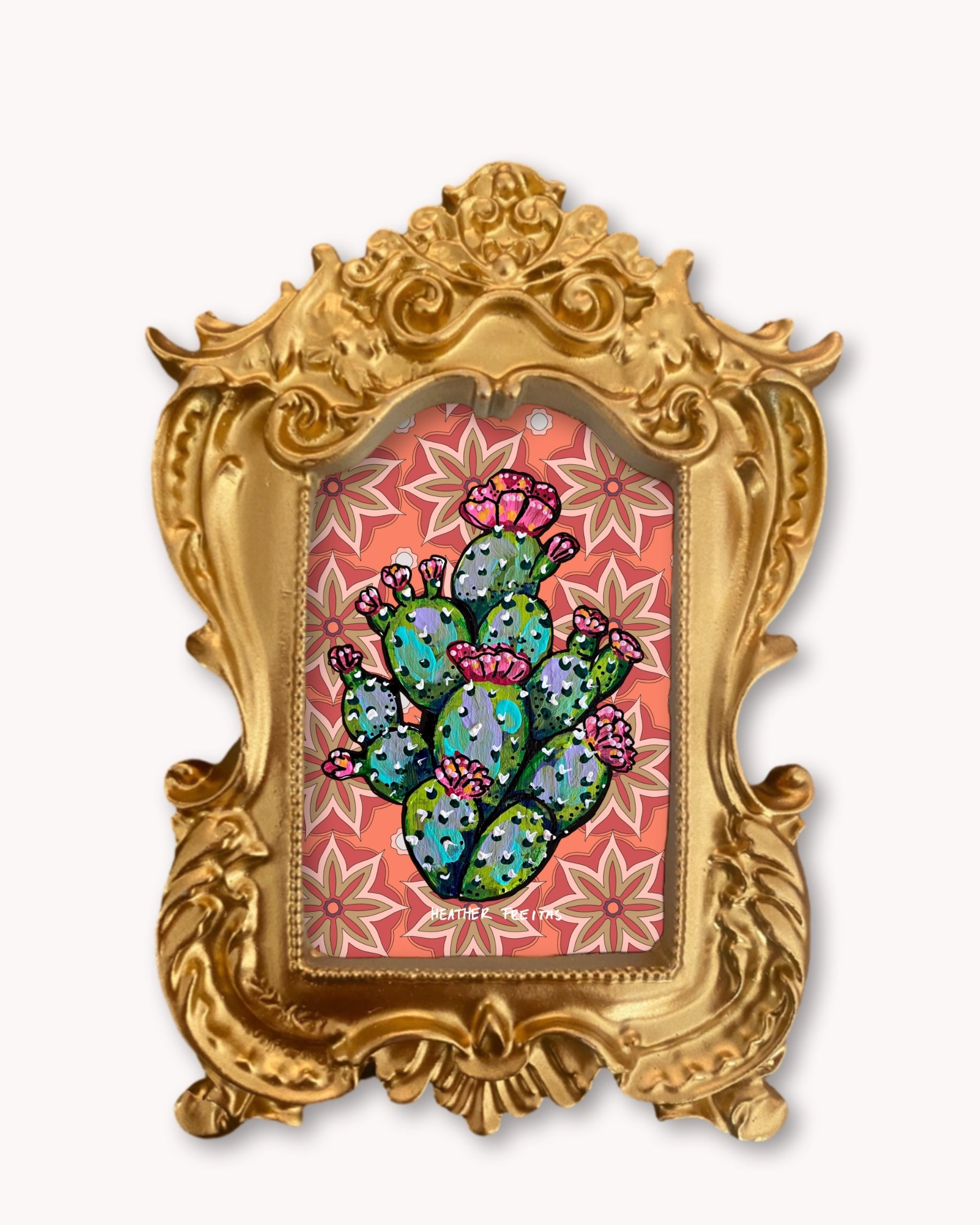 Cactus - Mini framed print