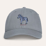 Zebra Washed Cotton Cap