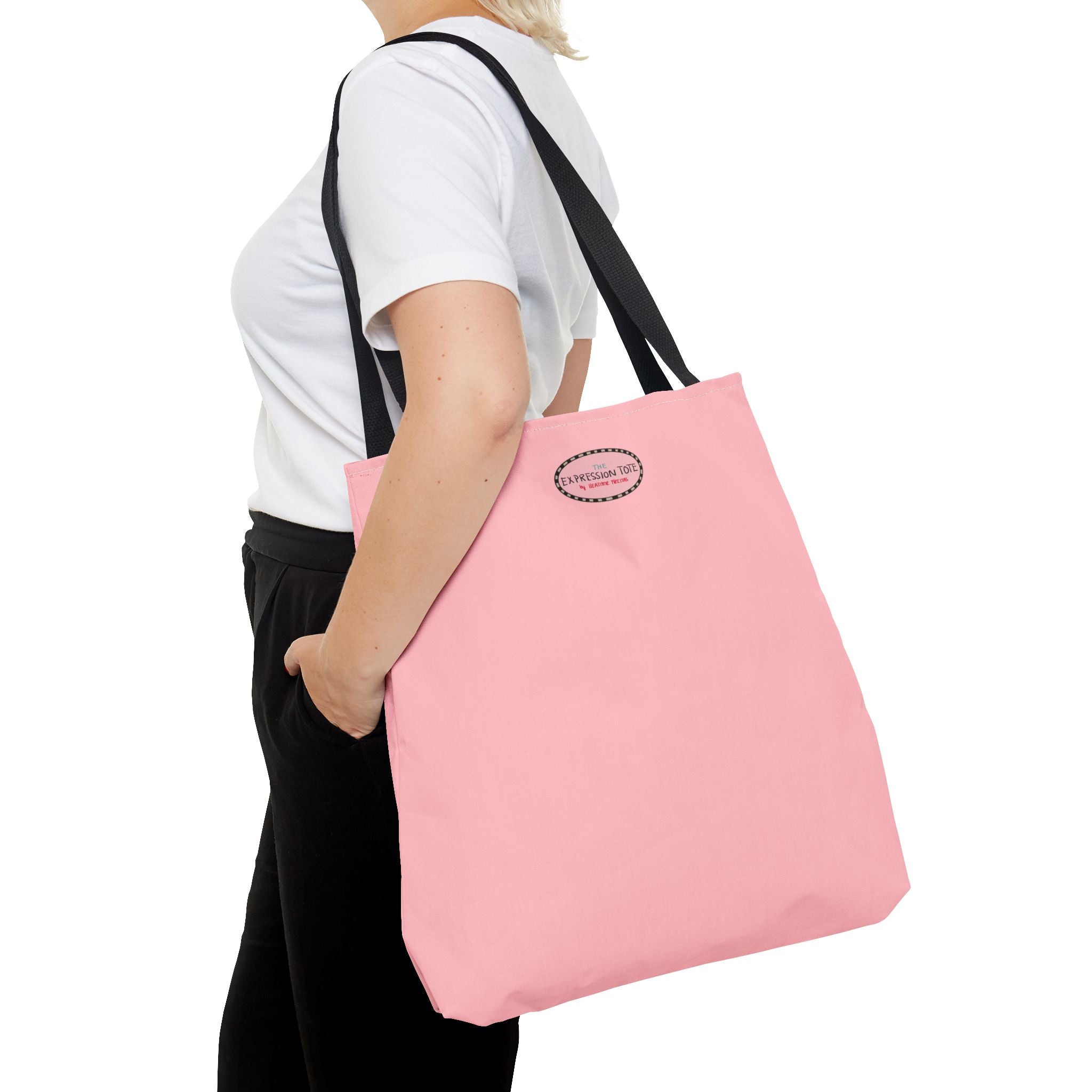 Pink Basic Tote ( Unlined )