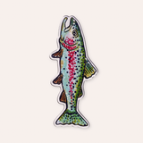Rainbow Trout Die Cut Acrylic Bookmark