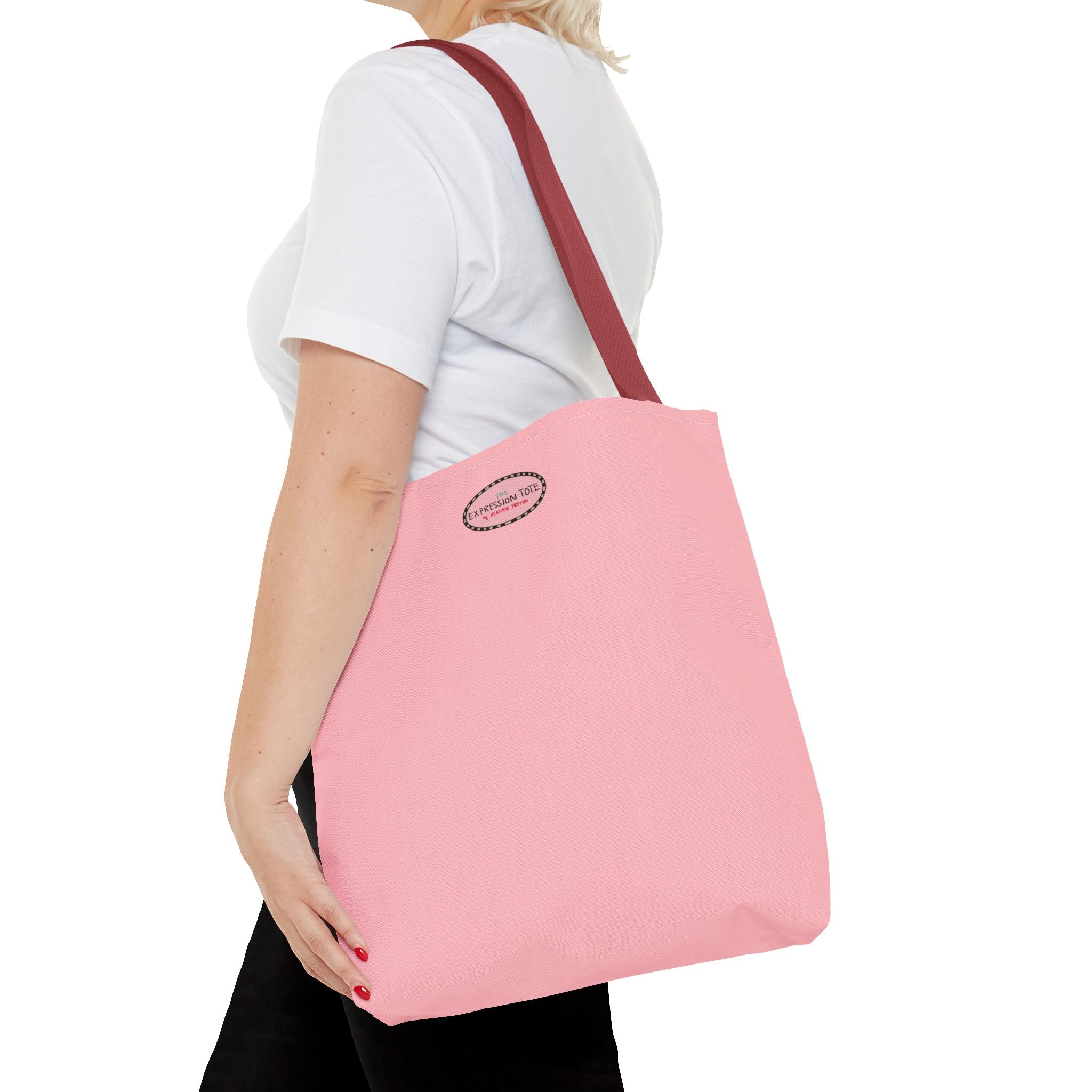 Pink Basic Tote ( Unlined )