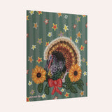 Sunflower Turkey Fine Art Paper Print