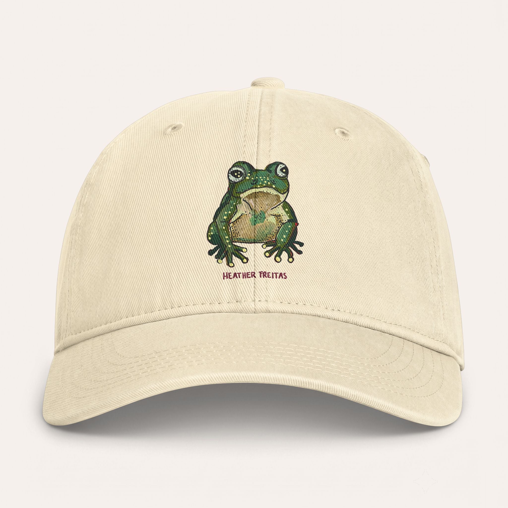 Frog Washed Cotton Cap
