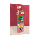Strawberry Milk Art Print