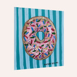 Pink Sprinkle Donut Mini Art Print