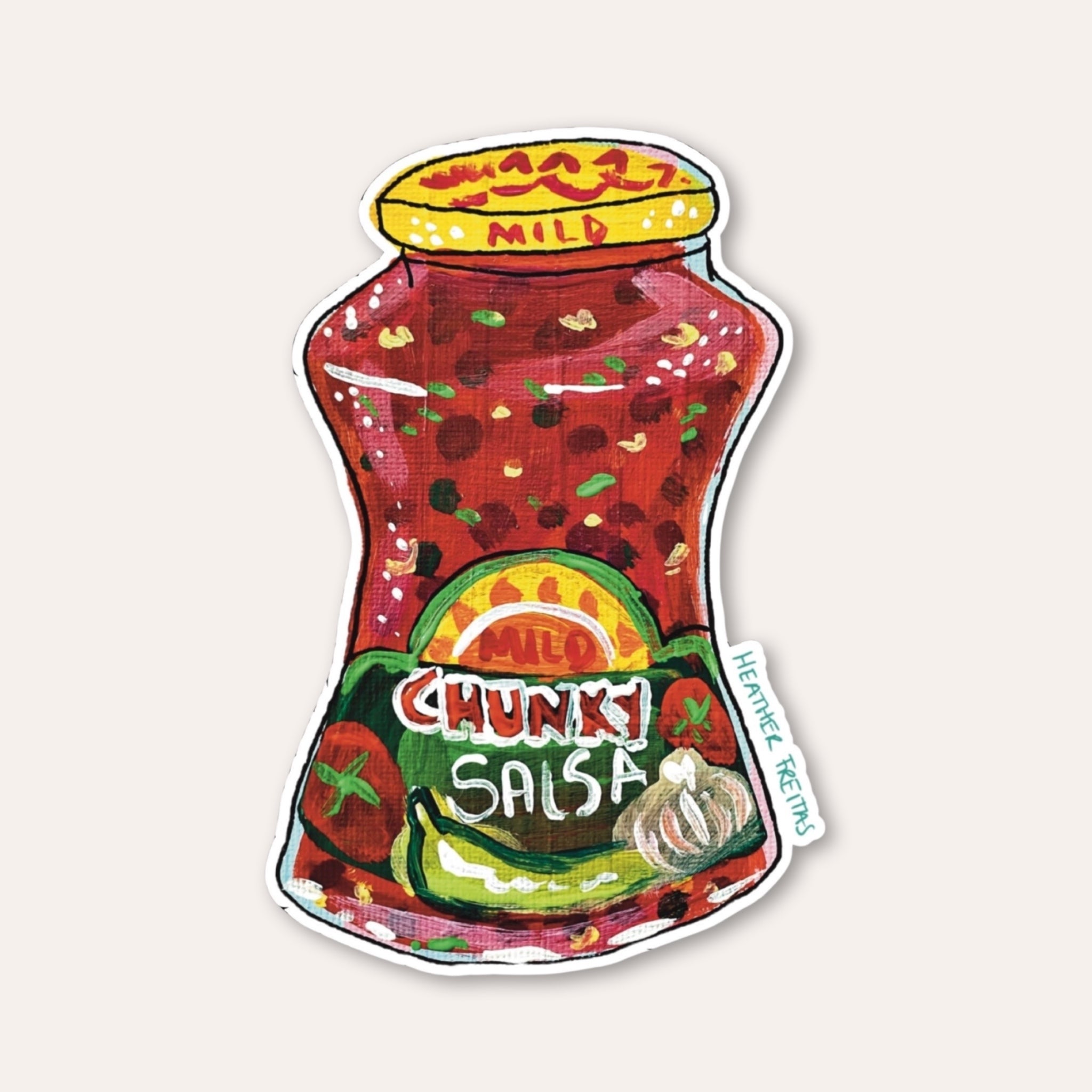 Mild Salsa Sticker