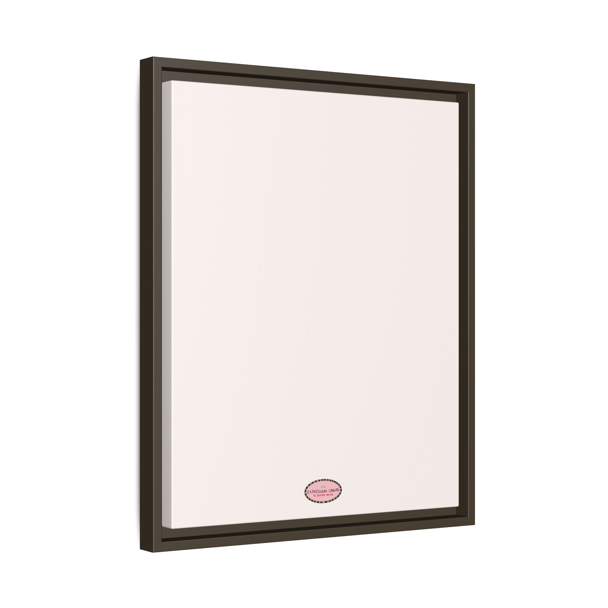 Fog Expressions Framed Canvas Print