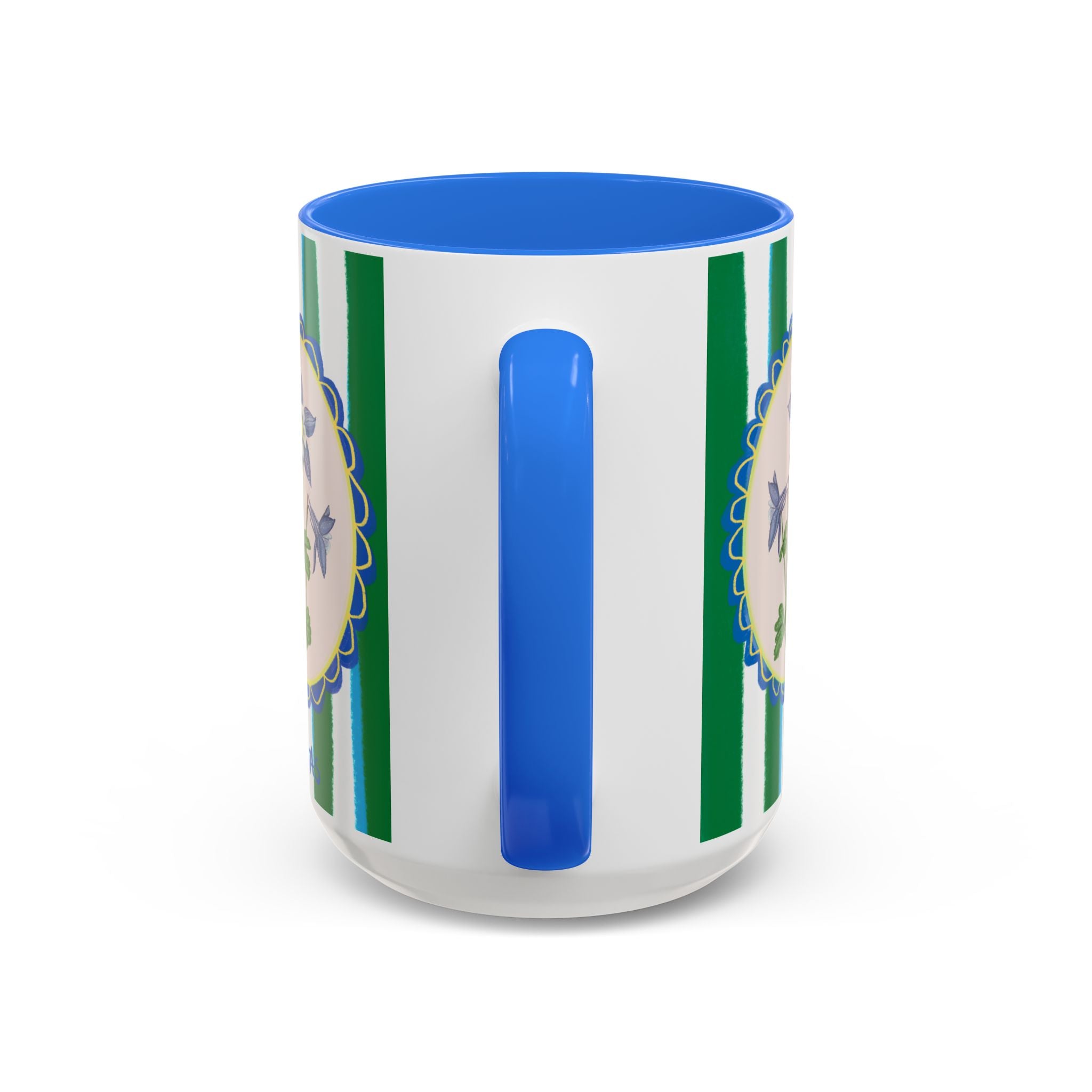 Blue Columbine Coffee Mug 15oz